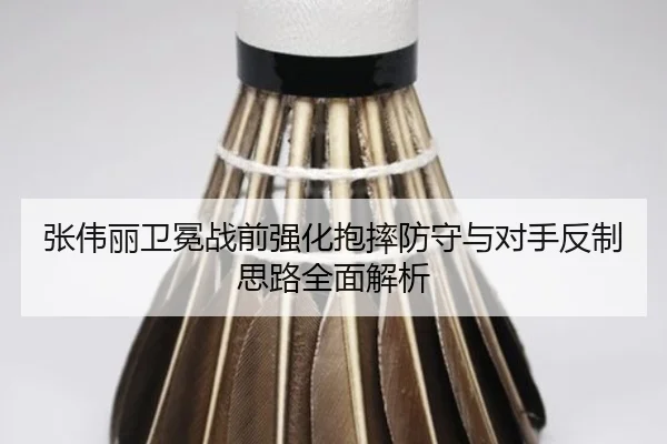 张伟丽卫冕战前强化抱摔防守与对手反制思路全面解析